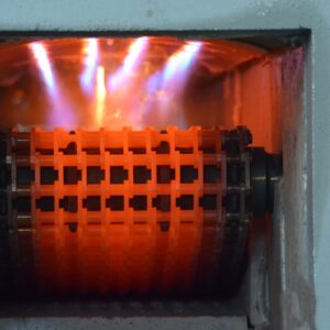 Forno a catena per riscaldo acciaio CPR 6000 2 zone